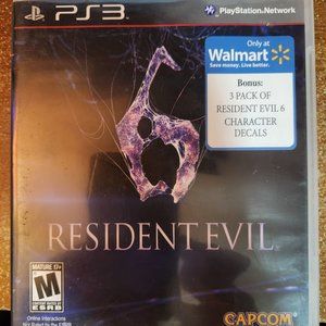 Great Condition !! Ps3 Resident Evil 6 Game